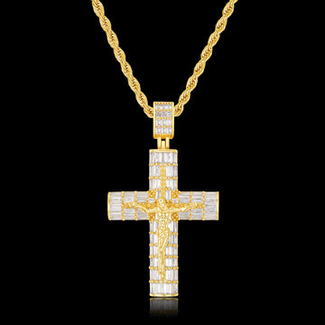 Personalized Cross Jesus Pendant ZUU KING